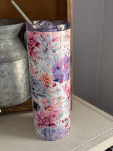 Load image into Gallery viewer, Succulent 20oz Tumbler, Hot or Cold Liquids, Stainless Steel Cup, Travel Cup, Insulated Tumbler, Personalization Available, Mother’s Day