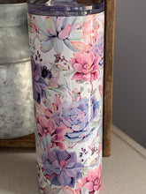 Load image into Gallery viewer, Succulent 20oz Tumbler, Hot or Cold Liquids, Stainless Steel Cup, Travel Cup, Insulated Tumbler, Personalization Available, Mother’s Day