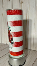 Load image into Gallery viewer, Christmas Gnome Red Truck 20oz Tumbler, Hot or Cold Liquids, Stainless Steel Cup, Travel Cup, Gnomes, Antique Red Truck