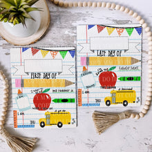 Load image into Gallery viewer, First and Last Day of School Dry Erase Board, Double Sided Board, 7.5' x 11' Dry Erase Board, Photo Prop For First Day Of School
