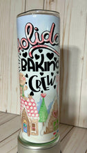 Load image into Gallery viewer, Christmas Baking Fun 20oz Tumbler, Hot or Cold Liquids, Stainless Steel Cup, Travel Cup, Holiday Baking Cup
