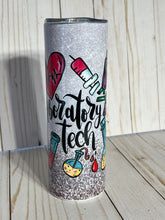 Load image into Gallery viewer, Laboratory Tech  20oz Tumbler, Hot or Cold Liquids, Stainless Steel Cup, Travel Cup, Medical Profession Cup

